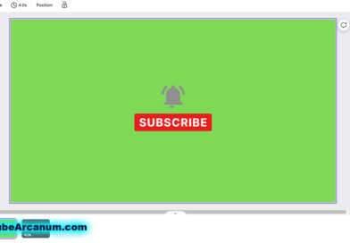 Subscribe Button for YouTube Videos